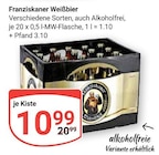 Aktuelle Franziskaner Angebote bei GLOBUS in Erlangen Aktuelles Weißbier Angebot bei GLOBUS in Erlangen ab 10,99 €