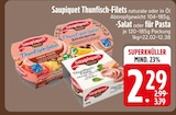 Thunfisch-Filets naturale Angebote von Saupiquet bei EDEKA Heidenheim für 2,29 €