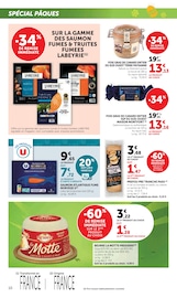 Saumon en promo dans le catalogue U Express à la page 10