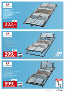 Bett im aktuellen ZurbrĂĽggen Prospekt (Bielefeld) Bett im ZurbrĂĽggen Prospekt "Matratzen-Spezial" mit 12 Seiten (Bielefeld)