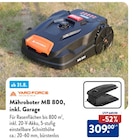 Mähroboter MB 800, inkl. Garage im ALDI SÜD Prospekt Mähroboter MB 800, inkl. Garage von Yard Force im aktuellen ALDI SÜD Prospekt für 309,00 €