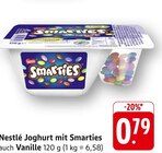 Aktuelles Joghurt mit Smarties Angebot bei E center in Freiburg (Breisgau) ab 0,79 €