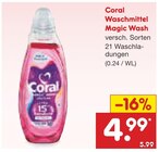 Waschmittel Magic Wash Angebote von Coral bei Netto Marken-Discount Neumünster für 4,99 €