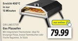 Gas Pizzaofen Angebote von GRILLMEISTER bei Lidl Offenburg für 79,99 €