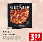 Dr. Oetker Pizza Suprema Angebote bei famila Nordost Elmshorn für 3,99 €