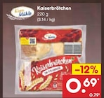 Aktuelles Kaiserbrötchen Angebot bei Netto Marken-Discount in Offenbach (Main) ab 0,69 €