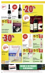 Offre Vin Rosé dans le catalogue Casino Supermarchés du moment à la page 36