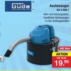 Aschesauger GA 4-600.1 Angebote von Güde bei Zimmermann Peine für 19,99 €
