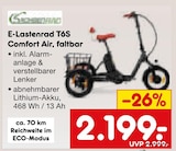 E-Lastenrad T6S Comfort Air, faltbar Angebote bei Netto Marken-Discount Böblingen für 2.199,00 €