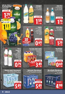 Coca Cola im EDEKA Prospekt "Aktuelle Angebote" mit 26 Seiten (Koblenz)