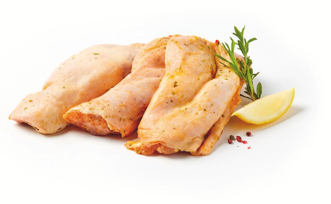 Cuisses de poulet sans os thym citron