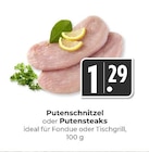 Putenschnitzel oder Putensteaks Angebote bei Hieber Freiburg für 1,29 €