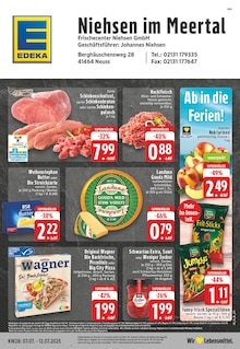 Aktueller EDEKA Prospekt "Aktuelle Angebote" für Neuss Aktueller EDEKA Prospekt für Neuss mit Seiten