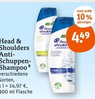 Anti-Schuppen-Shampoo im Angebot bei tegut in Erlangen Anti-Schuppen-Shampoo Angebote von Head & Shoulders bei tegut Erlangen für 4,49 €