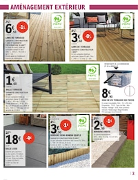 Prix et réduction Jardin dans le prospectus E.Leclerc en cours Offre Jardin dans le catalogue E.Leclerc du moment à la page 3