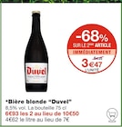 Bière blonde - Duvel en promo chez Monoprix Lille à 3,47 €