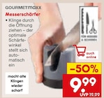 Messerschärfer Angebote von GOURMETmaxx bei Netto Marken-Discount Filderstadt für 9,99 €