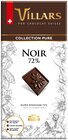 Chocolat Noir 72 % - Villars en promo chez Colruyt Saint-Étienne à 1,39 €