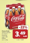 Coca Cola im Angebot bei famila Nordwest in Lingen Coca Cola Angebote bei famila Nordwest Lingen für 3,49 €