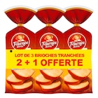 Brioches tranchées - LA FOURNÉE DORÉE en promo chez Carrefour Brioches tranchées - LA FOURNÉE DORÉE dans le catalogue Carrefour