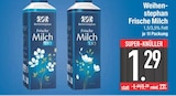 Frische Milch 1,5% Fett im EDEKA Prospekt Frische Milch 1,5% Fett von Weihenstephan im aktuellen EDEKA Prospekt für 1,29 €