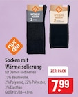 nur die Socken mit Wärmeisolierung im Angebot bei famila Nordost in Neustadt nur die Socken mit Wärmeisolierung Angebote bei famila Nordost Neustadt für 7,99 €