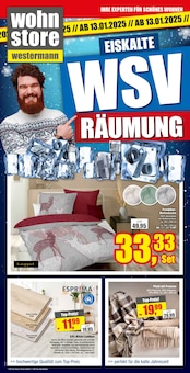 wohnstore Westermann Prospekt IHRE EXPERTEN FÜR SCHÖNES WOHNEN mit 9 Seiten