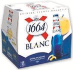 Biere Blanche 5° - 1664 en promo chez Super U Niort à 7,12 €