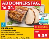 Aktuelle Braten Angebote bei Kaufland in Münster Aktuelles Schweinerücken Angebot bei Kaufland in Münster ab 5,39 €