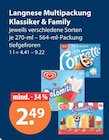 Multipackung Klassiker & Family von Langnese im aktuellen V-Markt Prospekt für 2,49 €