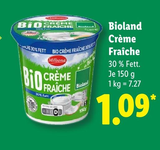 Bioland Crème Fraîche