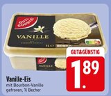 Vanille-Eis von Gut & Günstig im aktuellen EDEKA Prospekt für 1,89 €