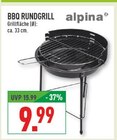 BBQ Rundgrill im Angebot bei Marktkauf in Wuppertal BBQ Rundgrill Angebote von alpina bei Marktkauf Wuppertal für 9,99 €
