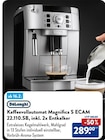 Kaffeevollautomat Magnifica S ECAM 22.110.SB, inkl. 2x Entkalker von DeLonghi im aktuellen ALDI Nord Prospekt für 289,00 €