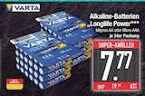 Alkaline-Batterien Longlife Power Angebote von VARTA bei E center Dachau für 7,77 €
