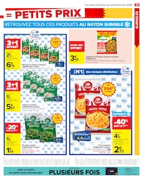 Offre Frites surgelées dans le catalogue Carrefour du moment à la page 41