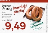 EDEKA Krailling - Lyoner im Ring Angebot im Prospekt Lyoner im Ring bei EDEKA im Krailling Prospekt für 9,49 €