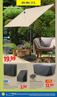 Sonnenschirm im Lidl Prospekt "LIDL LOHNT SICH" mit 71 Seiten (Mönchengladbach)