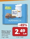 Alpenmilch im Angebot bei famila Nordwest in Lingen Alpenmilch Angebote von Ritter Sport bei famila Nordwest Lingen für 2,49 €