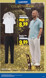 Offre Pantalon Homme dans le catalogue Lidl du moment à la page 65