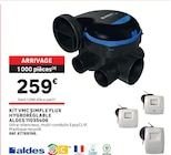 Kit vmc simple flux hygroréglable 11035406 - ALDES en promo chez LEROY MERLIN Kit vmc simple flux hygroréglable 11035406 - ALDES dans le catalogue LEROY MERLIN