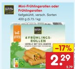 Mini-Frühlingsrollen oder Frühlingsrollen im Netto Marken-Discount Prospekt Mini-Frühlingsrollen oder Frühlingsrollen von im aktuellen Netto Marken-Discount Prospekt für 2,29 €