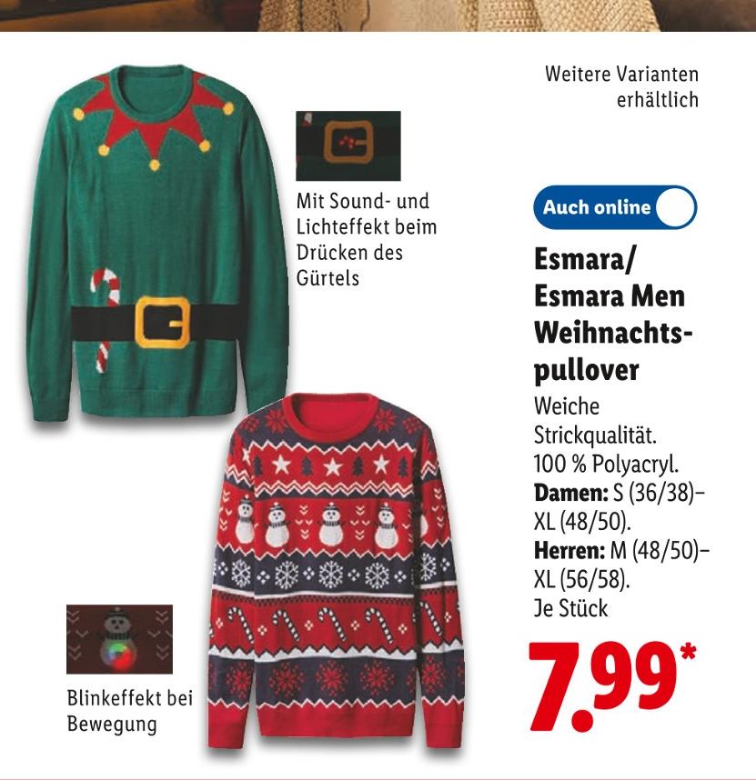 Men Weihnachtspullover