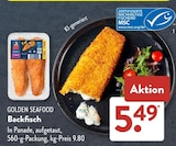 Backfisch von Golden Seafood für 5,49 € bei ALDI SÜD im Angebot Backfisch von Golden Seafood im aktuellen ALDI SÜD Prospekt