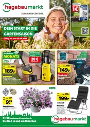 Aktueller Hagebaumarkt Prospekt mit Blumenerde, "DEIN START IN DIE GARTENSAISON", Seite 1