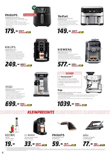 Kaffeevollautomat im MediaMarkt Saturn Prospekt "LET'S GO DEALS - Wahnsinns Schnell Verkauf" mit 12 Seiten (Duisburg)