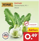 Kohlrabi von HEIMAT für 0,49 € bei Netto Marken-Discount im Angebot Kohlrabi von HEIMAT im aktuellen Netto Marken-Discount Prospekt