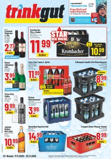 Vodka im aktuellen Trinkgut Prospekt (Koblenz) Vodka im Trinkgut Prospekt "Aktuelle Angebote" mit 6 Seiten (Koblenz)