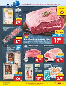 Rindfleisch im Netto Marken-Discount Prospekt "Aktuelle Angebote" mit 60 Seiten (Reutlingen)