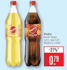 Orange Limo im Angebot bei Marktkauf in Lörrach Orange Limo Angebote von Sinalco bei Marktkauf Lörrach für 0,79 €